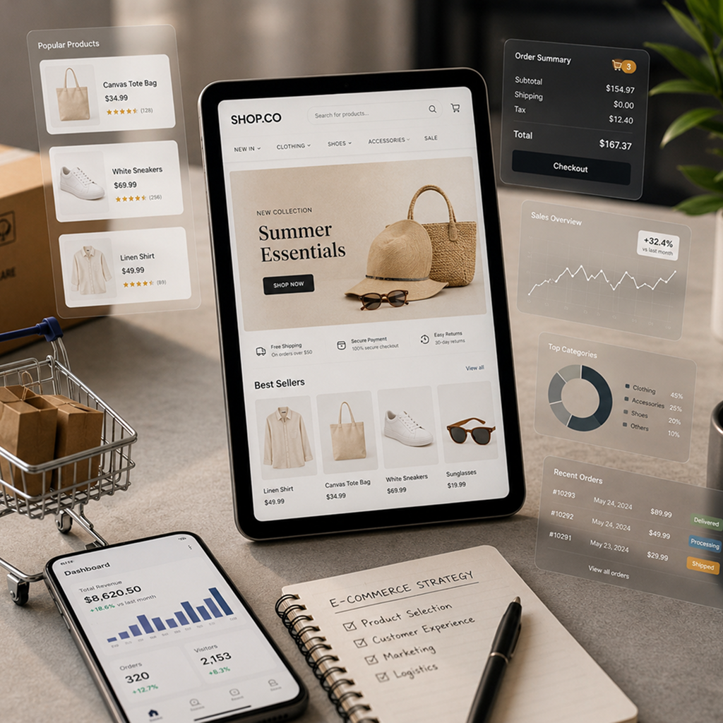 E-commerce concept